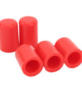 10 Pack Silicone Intake Vacuum Hose Caps For 16mm Inner Diameter, Durable End Plugs For Universal 16mm Vent, Car Engine Hose Cover Kit In Red