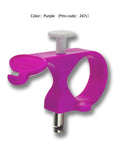 Three In One Hand Sewing Tool With Needle Puller And Thread Cutter Plus Sewing Thimble Purple Compact All In One For Do It Yourself Repairs And Craft Projects At Home