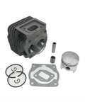Heavy Duty 44mm Cylinder Piston Ring And Needle Roller Bearing Spacer Kit Lawn Mower Engine Rebuild Fits Huter 2500 Models; cylinder, piston, rings, bearing