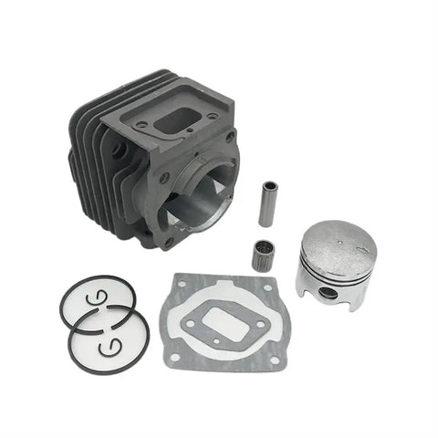 Heavy Duty 44mm Cylinder Piston Ring And Needle Roller Bearing Spacer Kit Lawn Mower Engine Rebuild Fits Huter 2500 Models; cylinder, piston, rings, bearing