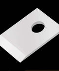 5 Pack Pass Through Crimper Cutting Blades 0.40x0.54 In Replacement Blades For Most Pass Through Crimpers SK5 Steel Heavy Duty