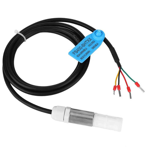 Rugged Industrial Temperature And Humidity Sensor with Digital High Precision 14 Bit Resolution SHT2X, stainless steel and plastic housing