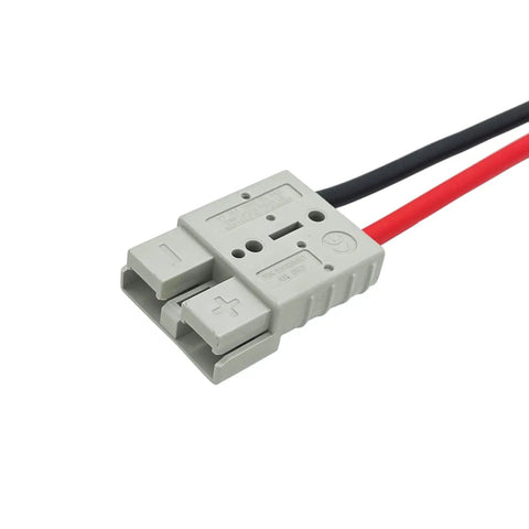 Rock Solid Heavy Duty Quick Connect Charging Cord For Electric Forklift Battery Industrial Grade Plug Interface dual pack connector with wires