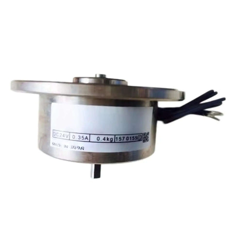 Magnetic Powder Clutch And Electromagnetic Brake ZX2.5YH ZX5YS compact metal unit with wiring for torque control in heavy machinery.