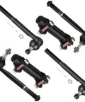 6 Piece Tie Rod End Suspension Kit Outer and Inner Ends Plus Adjusting Sleeves for Chevy GMC Trucks and SUVs 1988-2002 C1500