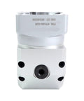 Built Different 60Mm Right Angle Planetary Gearbox For 60Mm Servo Motors, silver aluminum housing, designed for precision torque delivery.