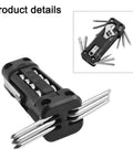 Camping And Cycling Chain Tool Kit For On The Go Repairs Carbon Steel Waterproof Portable 365g Black Survival Gear