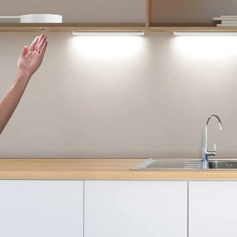Hand activating Wood Panel Penetrating Touch Sensor LED Dimmer Switch with Hand Sweep Control 12V-24V 60W for seamless lighting