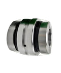Straight Up Heavy Duty Needle Roller Bearing Zarn3062 TVA Double Direction Axial Radial Combo for industrial motors, side view.