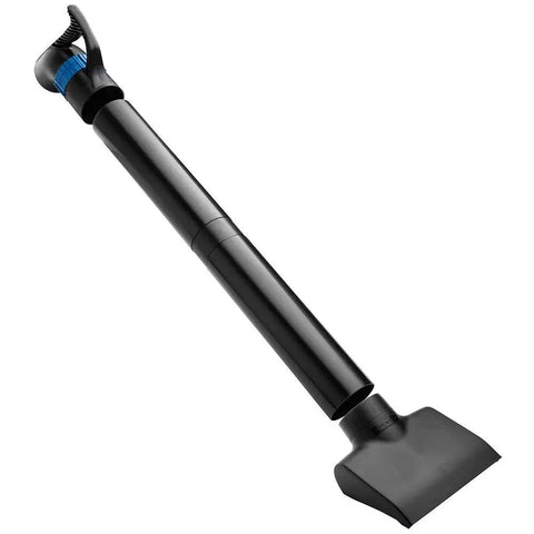 4 Inch Quick Change Floor Sweep Kit For Dust Collection With Quick Change Handle, Extension Wand And Removable Grate shown on white