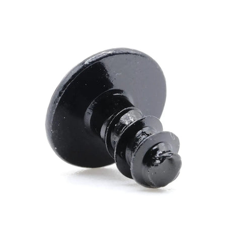 BMW Rear License Plate Screws M5 x 8mm Coarse Thread Stainless Steel Black Oxide Pack of 4 No Rust Easy Install OEM Style Hardware