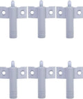 Soft Close Drawer Hinge Dampers 10 Pack No-Fuss Quiet Cabinet Door Closer For Kitchen And Bathroom, Noise Reduction ABS Buffers