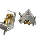 90 Degree Right Angle Bevel Gearbox With 1 To 1 Spiral Bevel Reducer Mini Compact Power Steering Gearbox 4mm Output Shaft Diameter