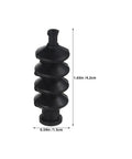 3 Pack RC Boat Push Rod Rubber Seal Bellows With Aluminum Mount 42mm Waterproof Hardware Kit For Model Ship DIY Upgrade