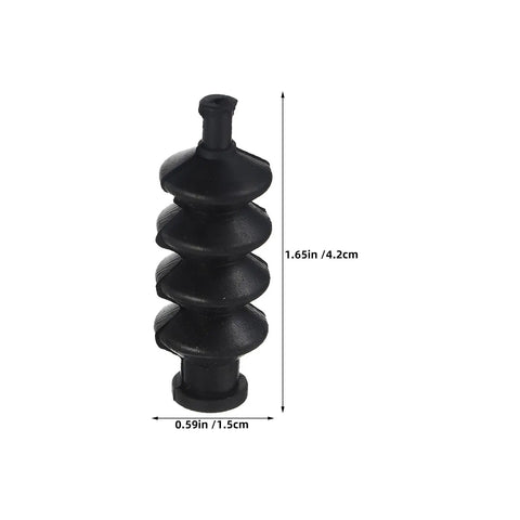 3 Pack RC Boat Push Rod Rubber Seal Bellows With Aluminum Mount 42mm Waterproof Hardware Kit For Model Ship DIY Upgrade