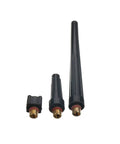 Gas Lens Collet Body Kit For TIG Welding Torches 3/32in 2.4mm, 10pc Consumables Set, Fits 9 20 25 Series Torches components on display