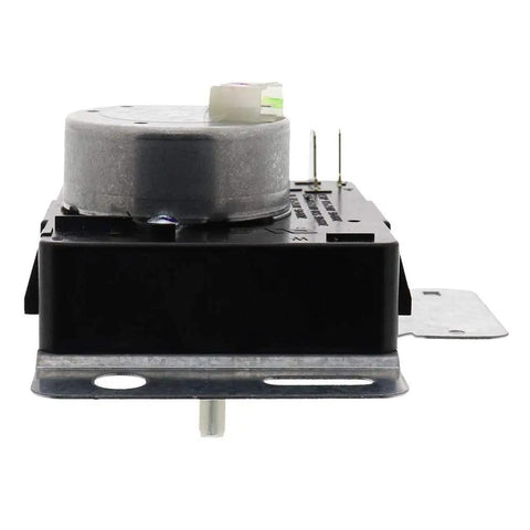 Durable Dryer Timer Replacement Part W10745655 For Electric Dryers Compatible With W10857612VP black finish side view
