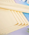 20 Pack Flower Wrapping Paper 22 By 22 Inches Waterproof Floral Bouquet Paper For Gift Bags DIY Florist Supplies, Old Lace Look