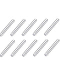 40 Piece 3x20mm DIY Short Drive Shafts For RC Robots And Micro Cars Kit, cylindrical aluminum alloy shafts for robotics projects