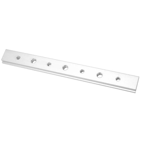 Heavy Duty Aluminum T Slot Miter Track Jig For Woodworkers, Smooth Sliding 200mm guide bar with mounting holes.