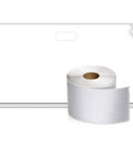 Top Shelf Name Badge Labels Compatible With Labelwriter Printers Featuring Killer Peel And Stick Adhesion Bright White Color 2.25 By 4 Inches Sheets 250 Count roll with blank labels