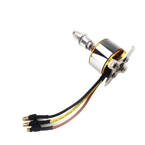 Versatile Brushless Motor With 1000KV To 2600KV Options For RC Aircraft And Fixed Wing Drones Lightweight Design For Efficient Thrust