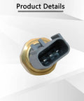 Exhaust Gas Pressure Sensor EGR For Cummins ISX ISM ISC ISL ISB ISF 2.8L 3.8L Fits 2007 2010 Dodge Ram 2500 3500 6.7L And 2011 2018 Ram 2500 3500 OE Part 4928594 Match Durable Build Easy Install, gray brass sensor connector
