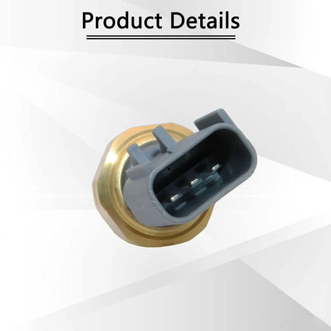 Exhaust Gas Pressure Sensor EGR For Cummins ISX ISM ISC ISL ISB ISF 2.8L 3.8L Fits 2007 2010 Dodge Ram 2500 3500 6.7L And 2011 2018 Ram 2500 3500 OE Part 4928594 Match Durable Build Easy Install, gray brass sensor connector