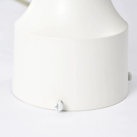 Base detail of Three Light Outdoor Post Lantern With Clear Beveled Glass Panels In White Finish 21 Inch Tall Traditional Post Mount