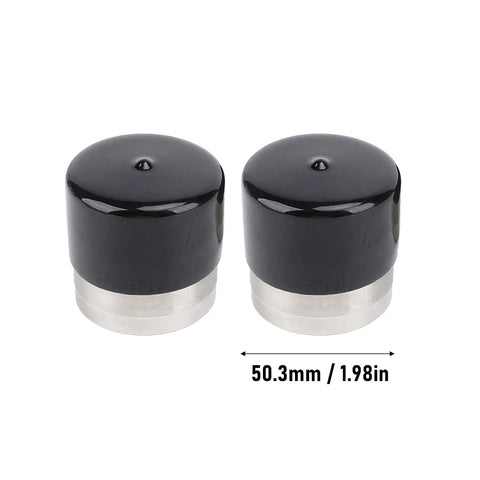 4 Pack Boat Trailer Bearing Protector Caps, Stainless Steel Wheel Bearing Covers Heavy Duty Dust Shield, 1.98 Inch Diameter