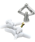 Heavy Duty Plastic Expansion Drywall Anchor Kit With Self Drilling Screws For Gypsum Board Hollow Brick And Fiberboard Walls