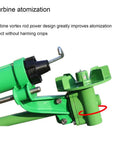 Heavy Duty Irrigation Spray Gun With Adjustable Angle Turbine Sprinkler And Replaceable Nozzles Metal Garden Irrigation Tool