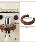 Solid Wood Anti Scald Guard For GemiLai 3145 Brew Head And 3006 Steam Knob, easy install kitchen accessory measurements