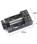Pro Grade Hand Tapper Kit With Tap Holder Wrench Small Vise And Six Taps For Metalworking And Diy Threading Precision Tapping Tool Set