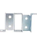 Eight Hole Wing Shape 90 Degree Connector Bracket For One Half Inch Bolt In One And Five Eighths Inch Strut Channel Six Pack