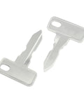 Two Pack Golf Cart Ignition Keys Replacement Start Switches Easy To Use Durable Metal Keys With Keychain For 1012505 Starter