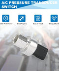 Air Conditioning Pressure Switch Refrigerant Transducer Valve Works With Chrysler 200 2012 2017 300 2012 2021 Dodge