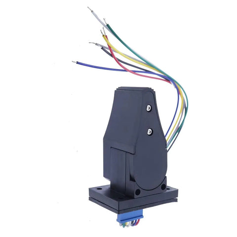 Top Shelf 2Pc Upper Control Box Joystick Controller 2441305250 Fits Haulotte with wires for vertical mast lift use.