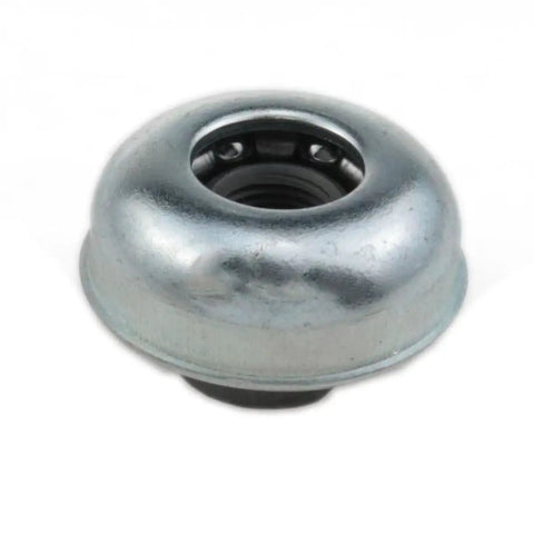 Ultra Lightweight 190mm Quick Release Bicycle Hub Axle Kit With Ball Bearing Retainer And Conical Locknut Washer Set Black Three Eighths Inch 26 TPI Durable Wheel Hub Components For Mountain Road And Training Bikes, shown as ball bearing retainer.