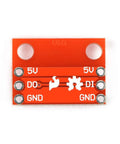 High Brightness RGB LED Board 5050 Module With Precise Color Control For DIY Lighting Projects Flexible Setups Wide Color Range And Vivid Visual Effects For Home Stage Or Creative Space Lighting red PCB 5V GND DO DI pads