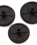Spur Gear Set 65T 71T 77T 48P For V100 RC Car Gearbox And Differential Upgrade Black Finish High Torque Transmission Parts