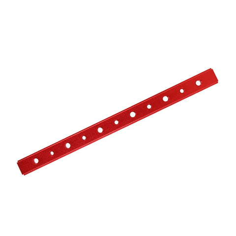 Beefed Up Aluminum T Slot Miter Track Jig With 300mm Sliding Rail and mounting holes for accurate woodworking on any workbench