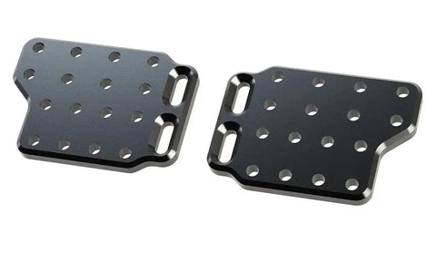 Wingspan XL Aero Bar Armrest Extender With Multi Angle Extensions Plate for Triathlon and Long Distance Road Bikes, aluminum plate