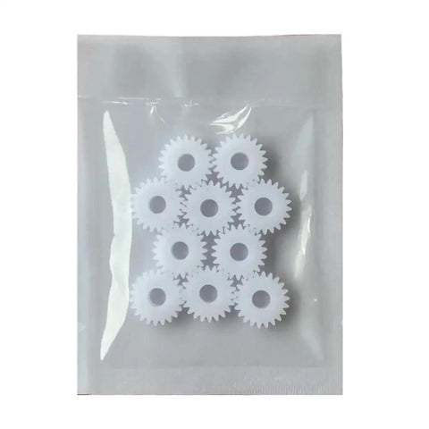 Planet Gear 1821.060.024 Spare Part For OR-T450 Battery Powered Plastic Strapping Tool, Heavy Duty Workhorse Gear For Nylon Strap Sealing, 1 Pack Durable Replacement Fits Old And New Models, white plastic gears in sealed bag