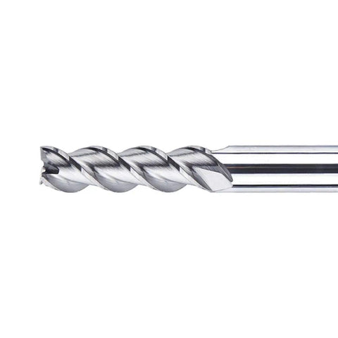 One Eighth Inch Aluminum End Mills Three Flute Flat Top Cnc Spiral Router Bits Upcut For Aluminum And Non Ferrous Metals Beefy