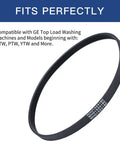Washer Drive Belt 5 Rib 23 Inch For Top Load Washers Replacement AP6024314 PS11736832 4455970 GE GTW Models black belt