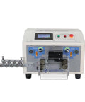 Automatic Cable Wire Cutting Stripping Machine High Speed Computerized Wire Processor With 100 Memory Programs For Pvc Teflon And Silicone Insulation front view