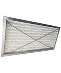 Washable Electrostatic Outer Air Filter For Your AFS-1000B And AFS-1000C, 24x12x1, galvanized frame, reusable polyester