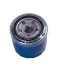 Blue oil filter from Six Piece Engine Oil Filter And Drain Plug Gasket Kit Fits Hyundai Elantra Santa Fe Sonata Accent Kona And Kia Forte