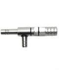 Rugged Stainless Steel Water Aspirator Vacuum Pump For Lab Hydro Suction Filter With Tight O Ring Seal and Fast Tap Water Pull for Quick Hookup and No Nonsense Suction Every Single Shift connector.